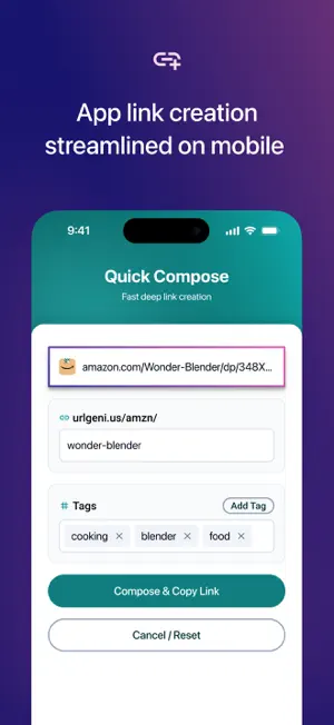 URLgenius Creator screenshot 3