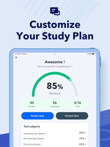 PANCE Test Prep 2026 iPad screenshot