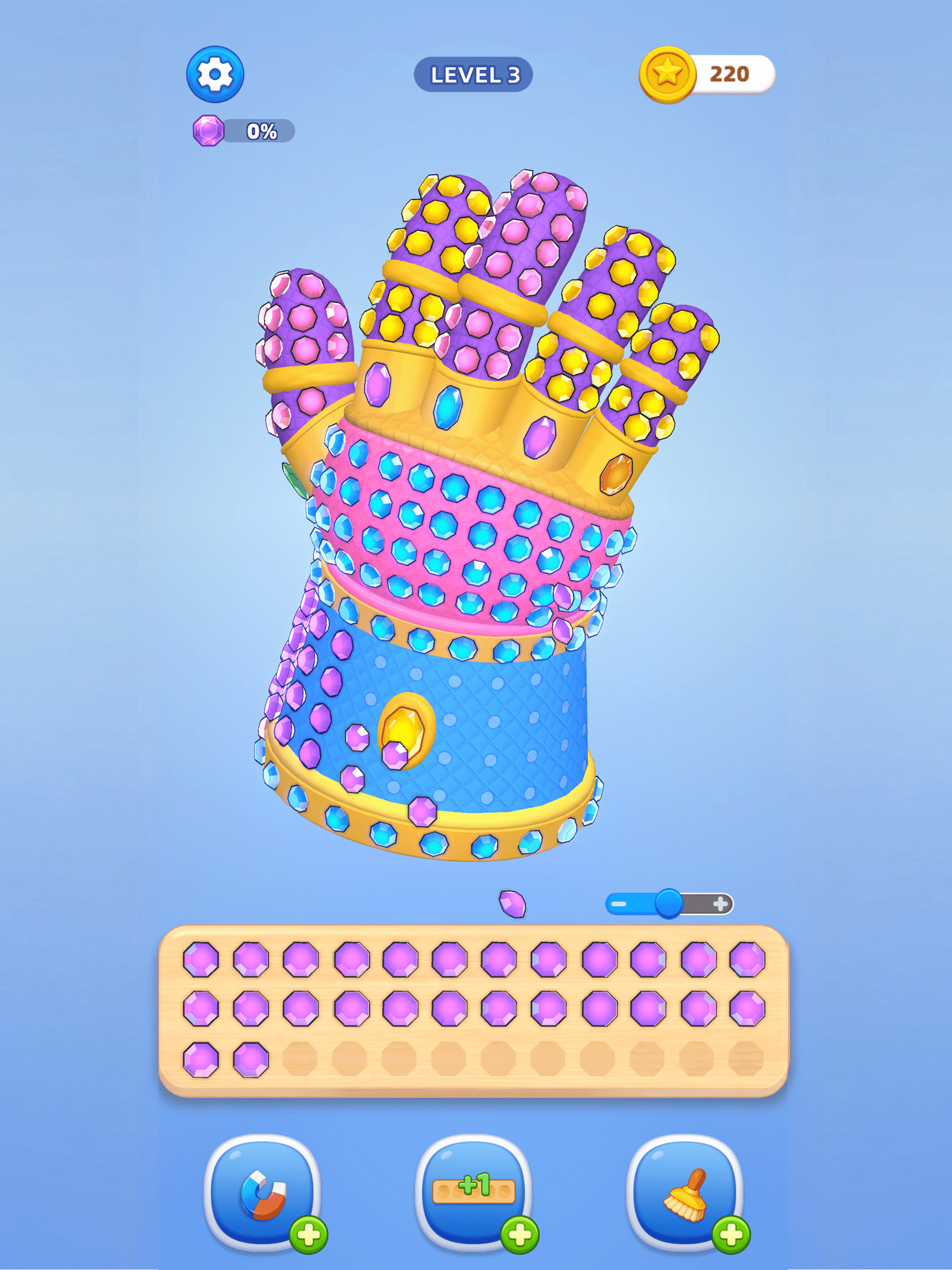 Jewel Pixel 3D: Coloring Match