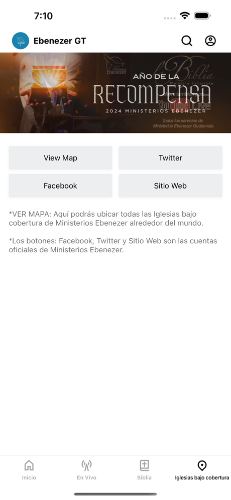 Ministerios Ebenezer screenshot 3