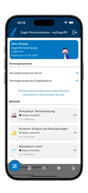 myZugerPK screenshot 2