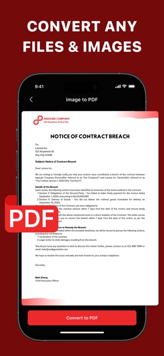 PDF Maker: Editor & Converter Screenshot 3 of 5