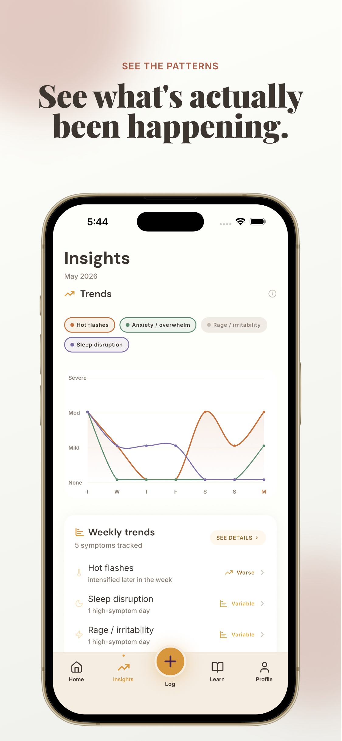 Sulu: Perimenopause Tracker screenshot 2