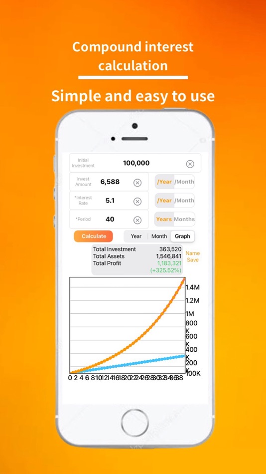 #3. Compound Interest Calculator. (iOS) 由: Syncly Applications