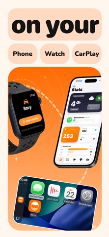 Rovy: Drive Tracker & Stats screenshot