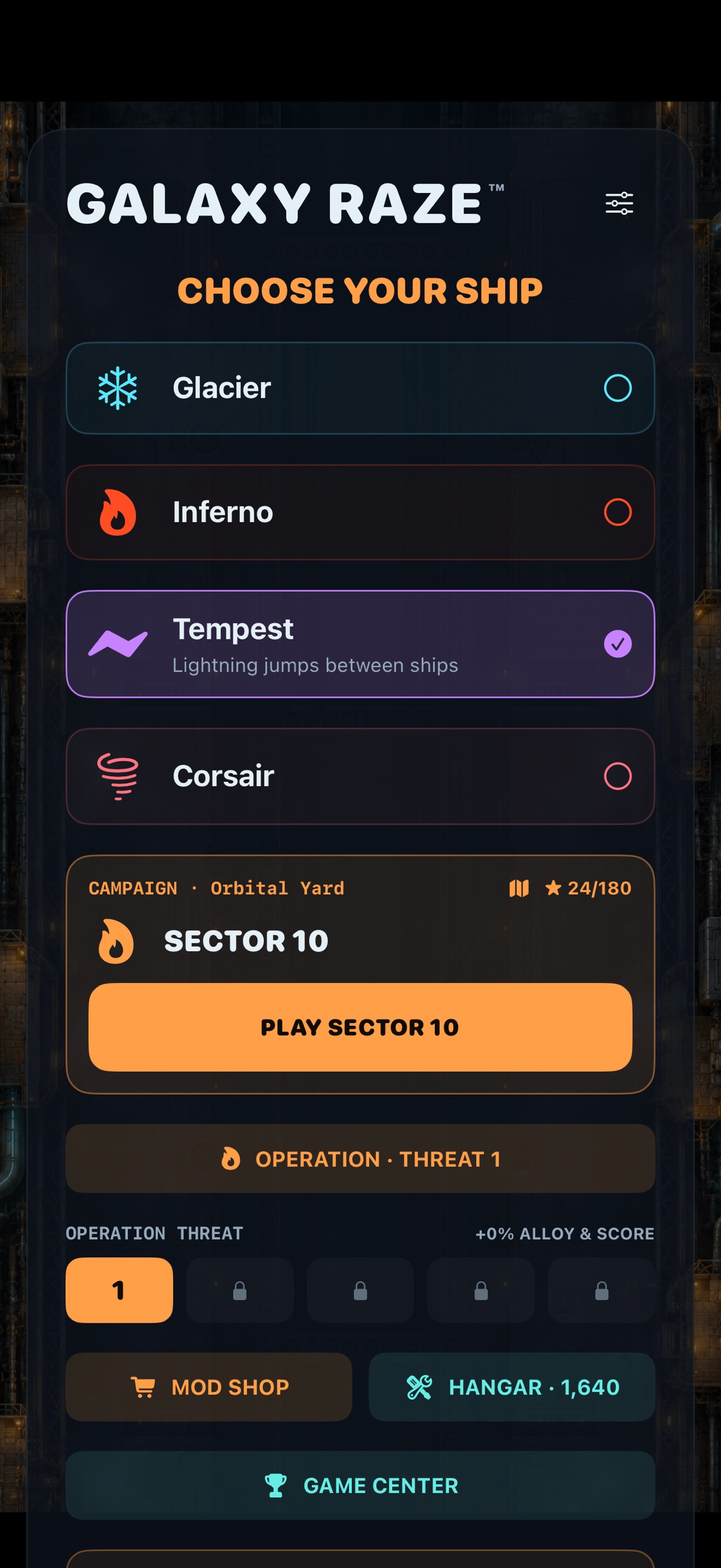 Screenshot 4 of Galaxy Raze: Space Shooter