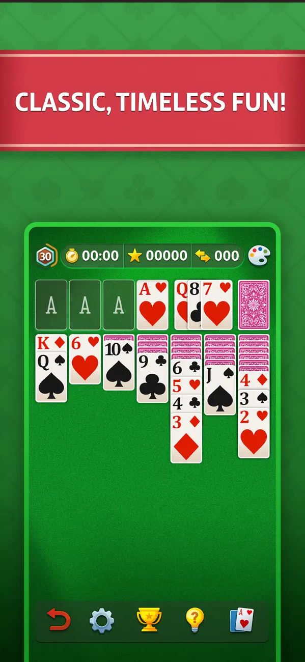 Screenshot #1 pour Solitaire - Classic Card Game⁎
