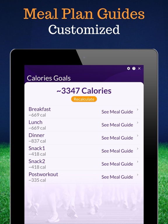 Screenshot #6 pour Eat 2 Win - Sports Nutrition