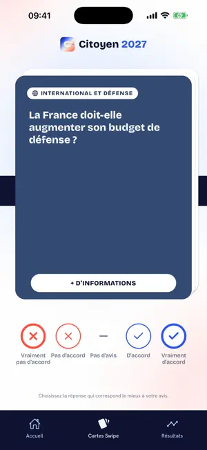 Citoyen 2027 screenshot 1