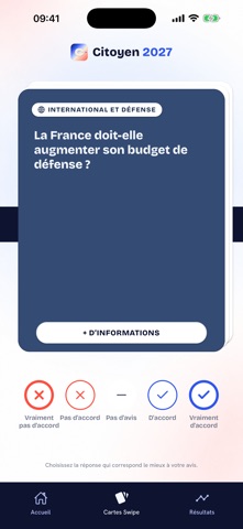 Citoyen 2027 iPhone screenshot 1
