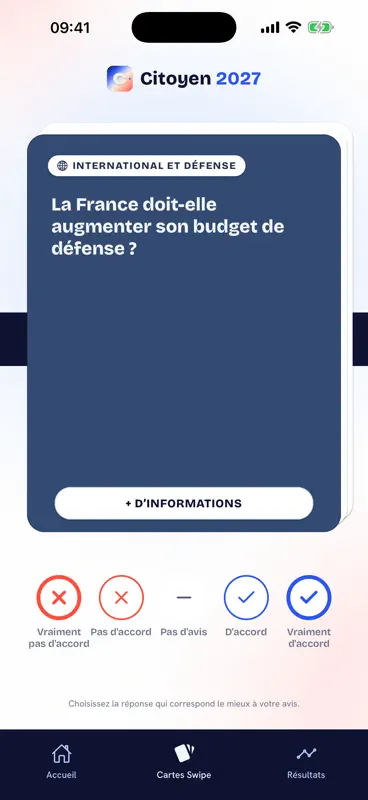 Citoyen 2027 screenshot 1 of 5