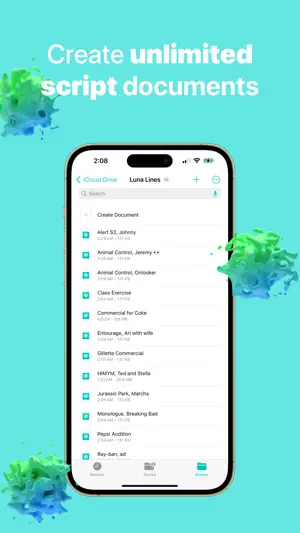 Luna Lines: Actor App screenshot 1