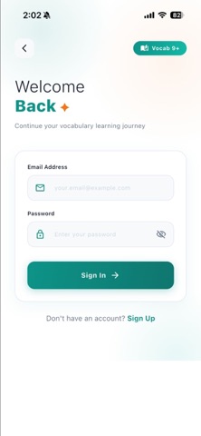 Vocab9Plus screenshot