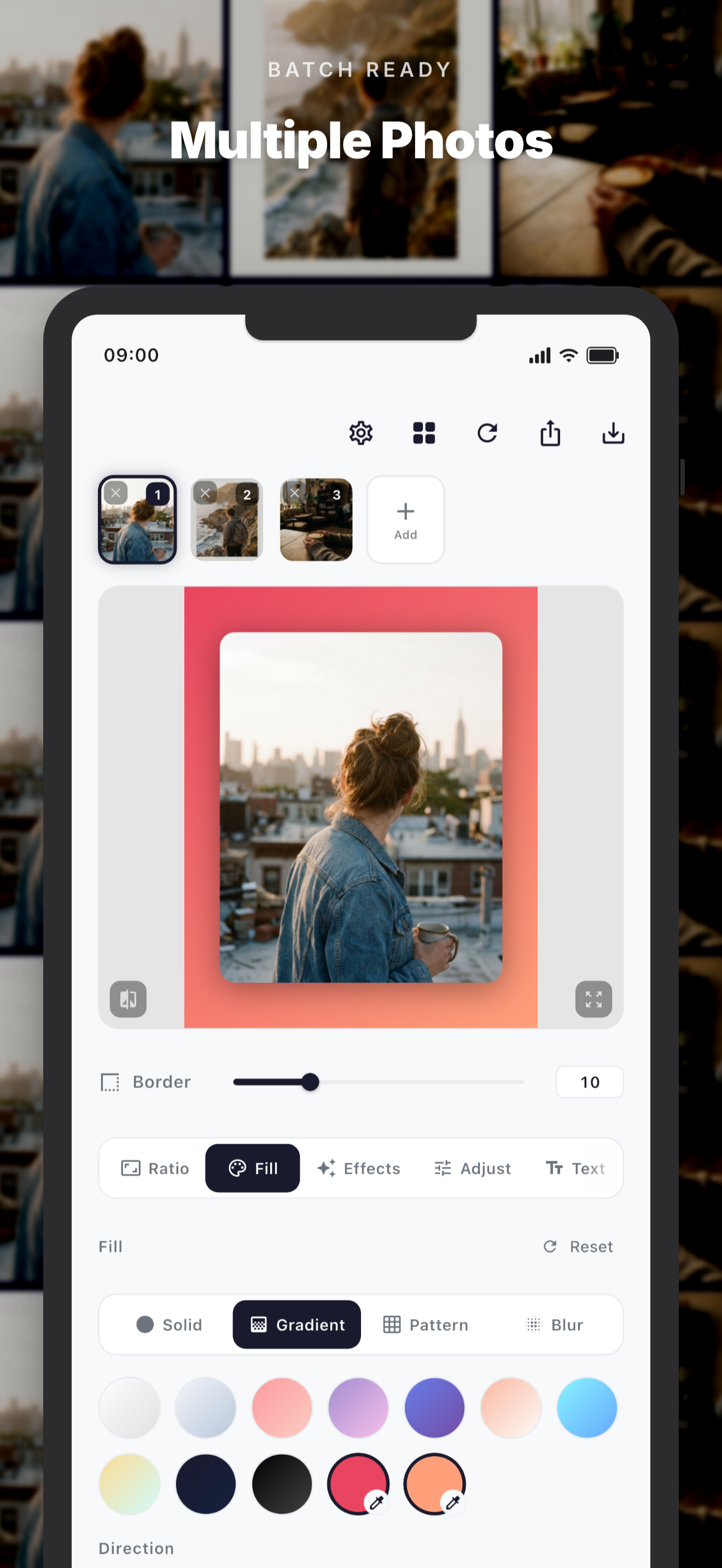 No Crop Border & Frame Editor screenshot 7