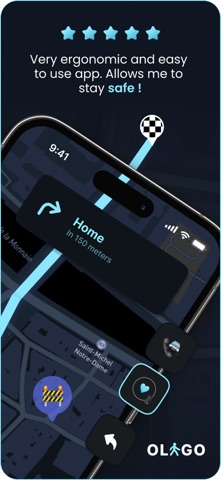 Olago - Get Home safe ! iPhone screenshot