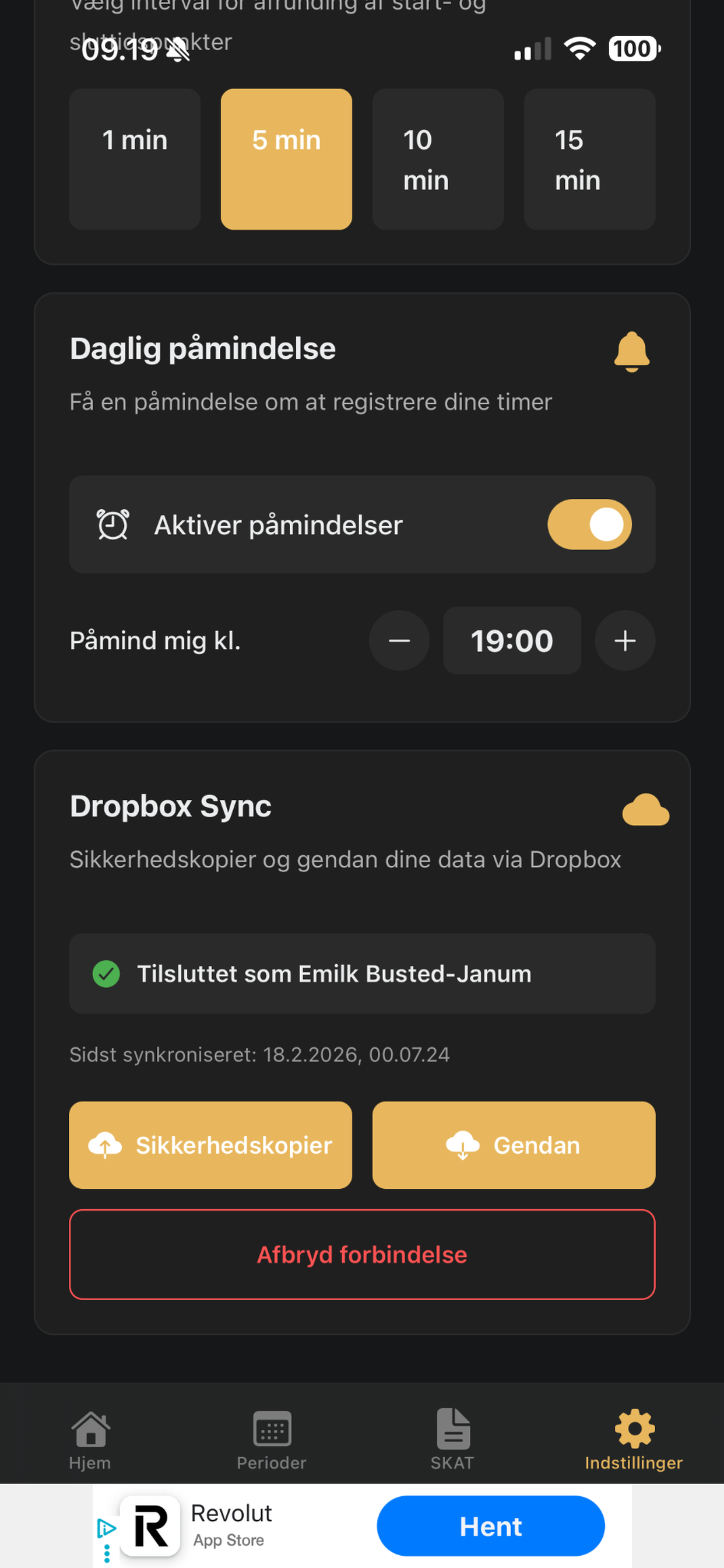 Min Arbejdstid