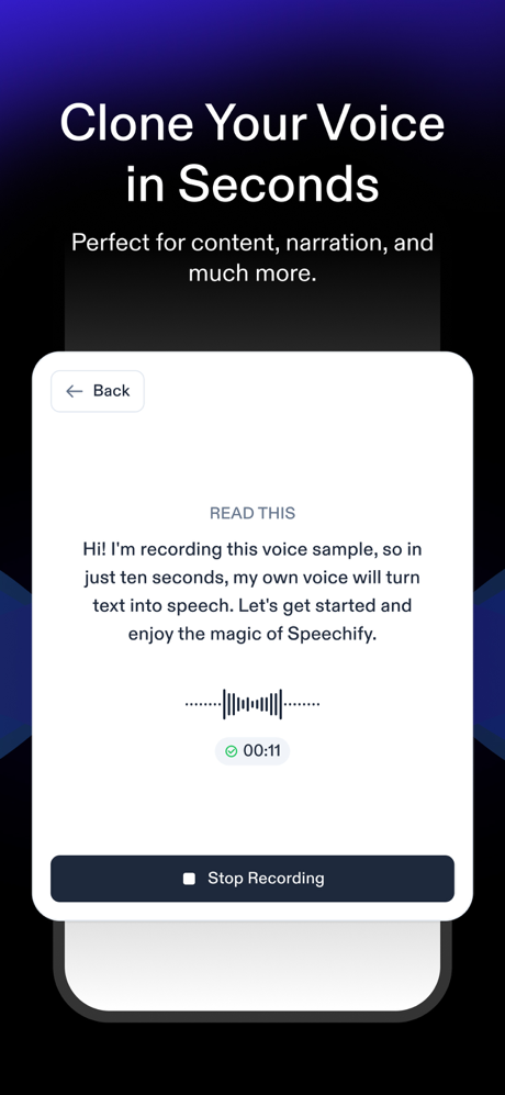 AI Voice Generator - Speechify screenshot 3