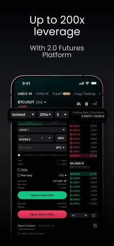 BitMart: Buy Crypto & Stocks iPhone screenshot