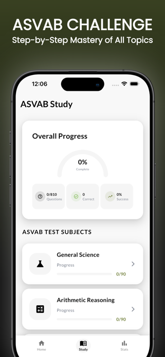 ASVAB Practice Test (2025) Screenshot 2 of 3