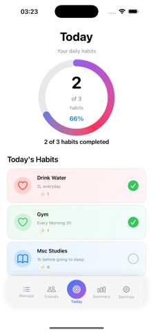 Habit Ring Screenshot 1 of 4