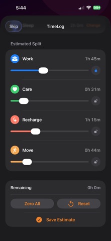 TimeLog Daily Screenshot 3 of 5