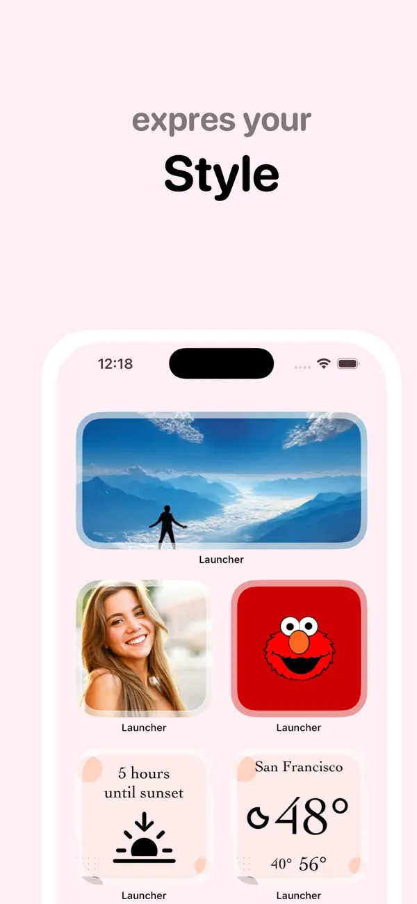 Screenshot #2 pour Magic Launcher Widgets