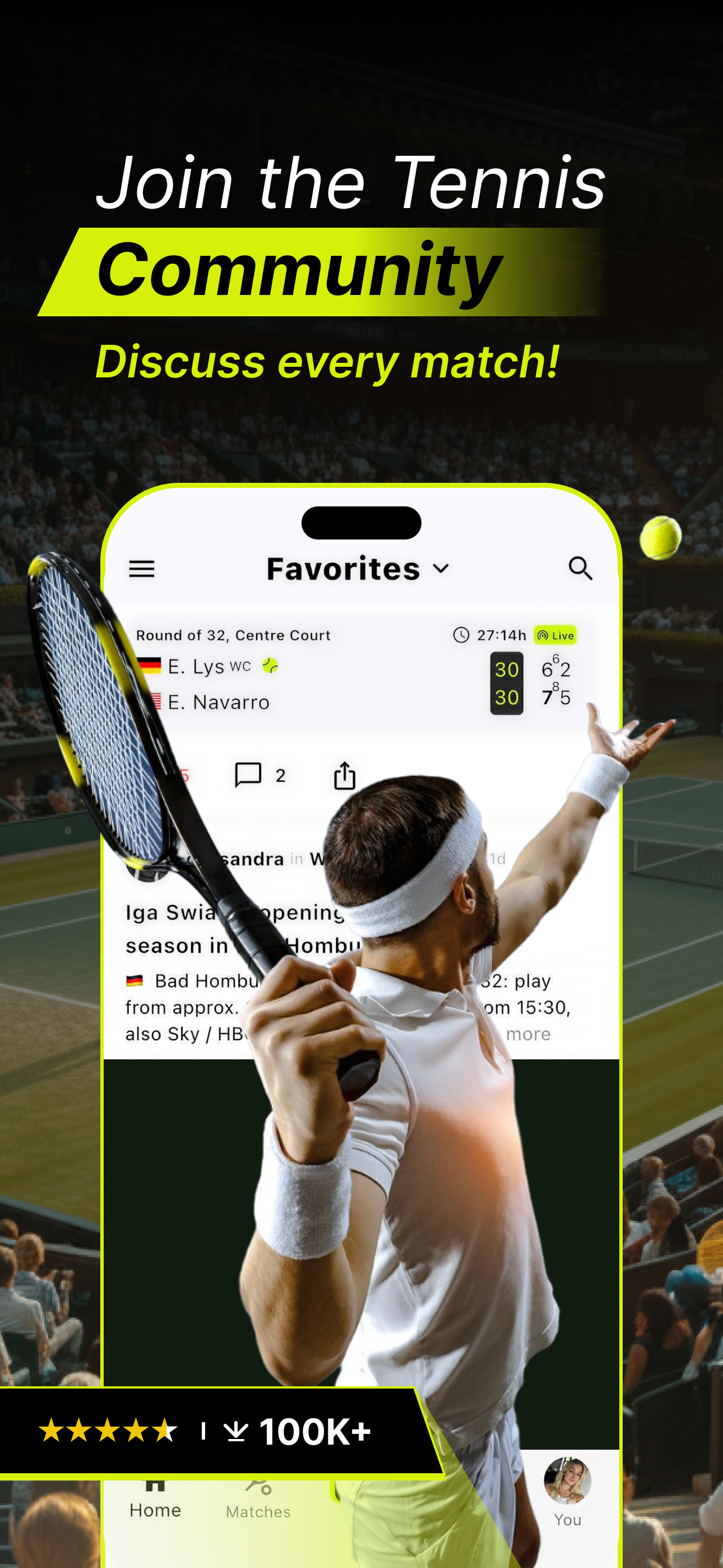 ScoreGO: Live Tennis Score App