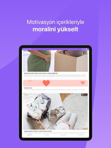 MomMentor - Hamilelik Takibi iPad screenshot 7