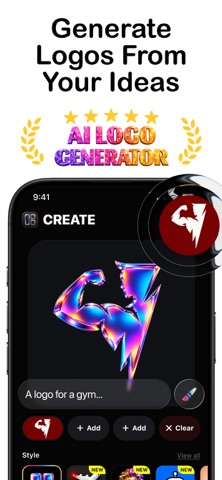AI Logo: Brand Image Creation Screenshot 1 of 6