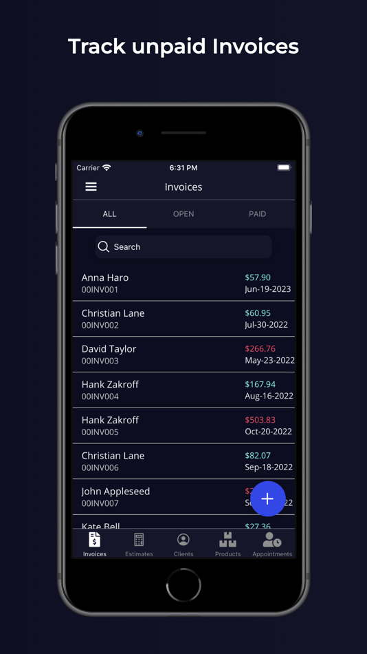 #3. Invoice & Receipt Maker App (iOS) 由: Nadim Radjab