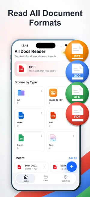 PDF Reader: Document Viewer screenshot 1