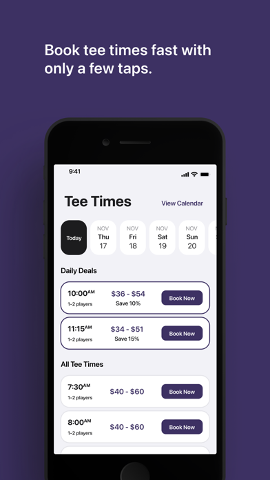 Durango Hills Golf Tee Times Screenshot