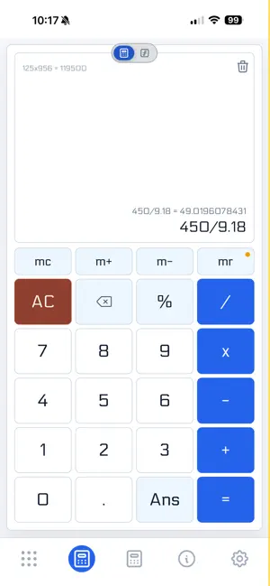 Math Grid Plus Calculators screenshot 3