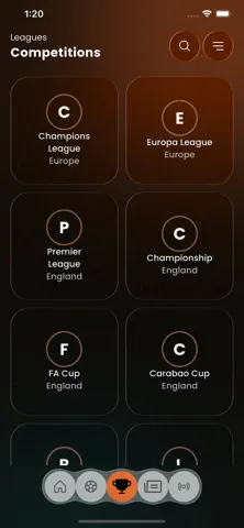 Luna Soccer: Scores & Stats App Store screenshot 3