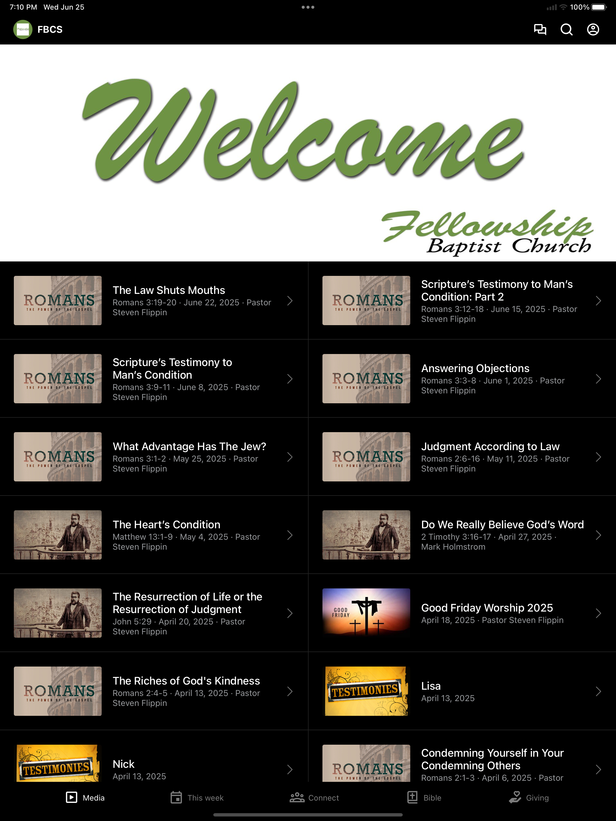 Saskatoon Fellowship Baptist screenshot 4