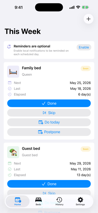 BedSheetSwapWeek Screenshot 1 of 5