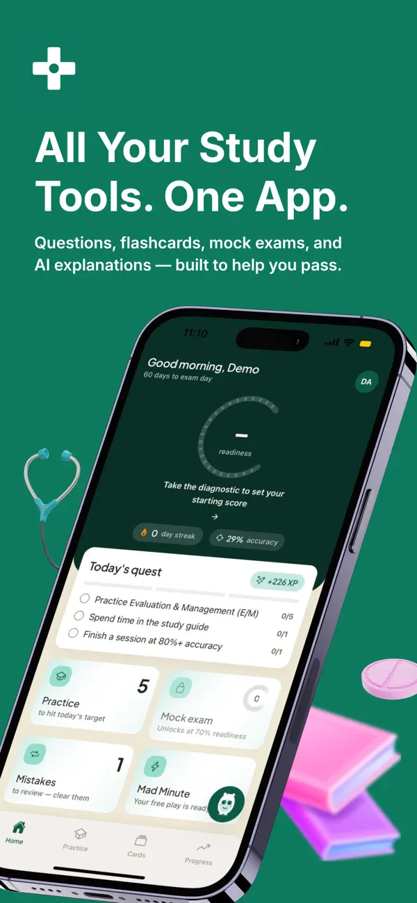 Screenshot #1 pour CPC Medical Coding Prep 2026