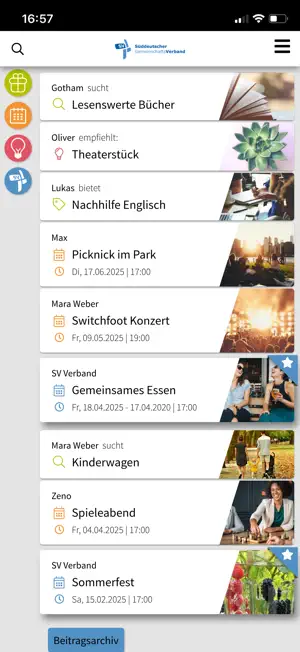 SV Verband screenshot 1