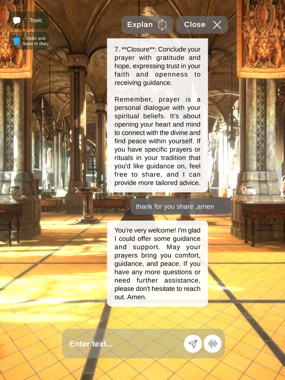Screenshot #5 pour Church AI : Online Pray