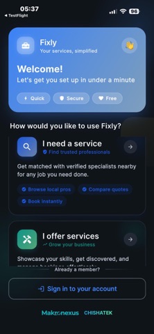 Fixly - Trusted Local Services Screenshot 3 of 7