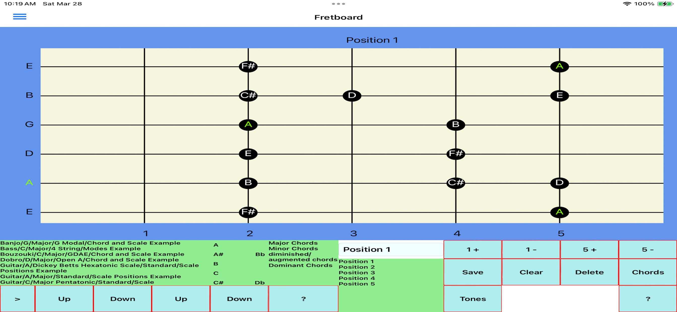 Chord and Scale Finder II screenshot 5