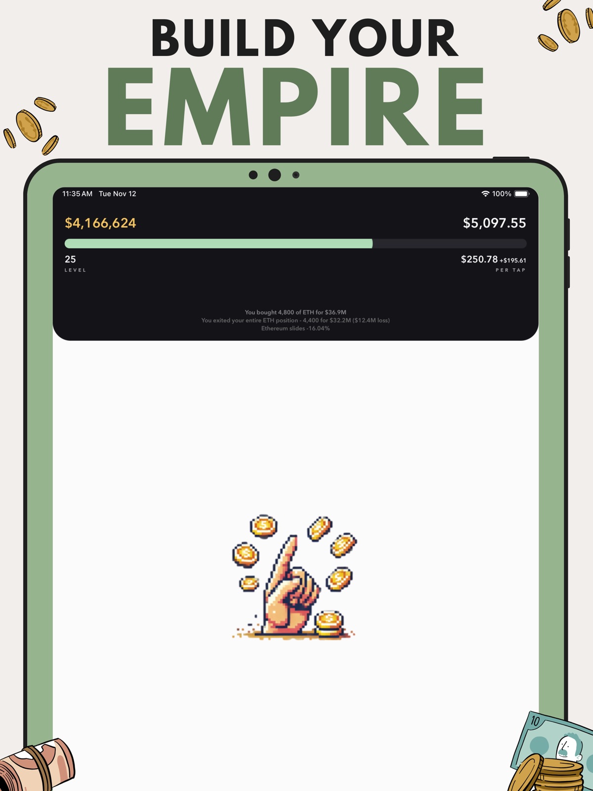Rich Man Business Simulator ipad screenshot 1