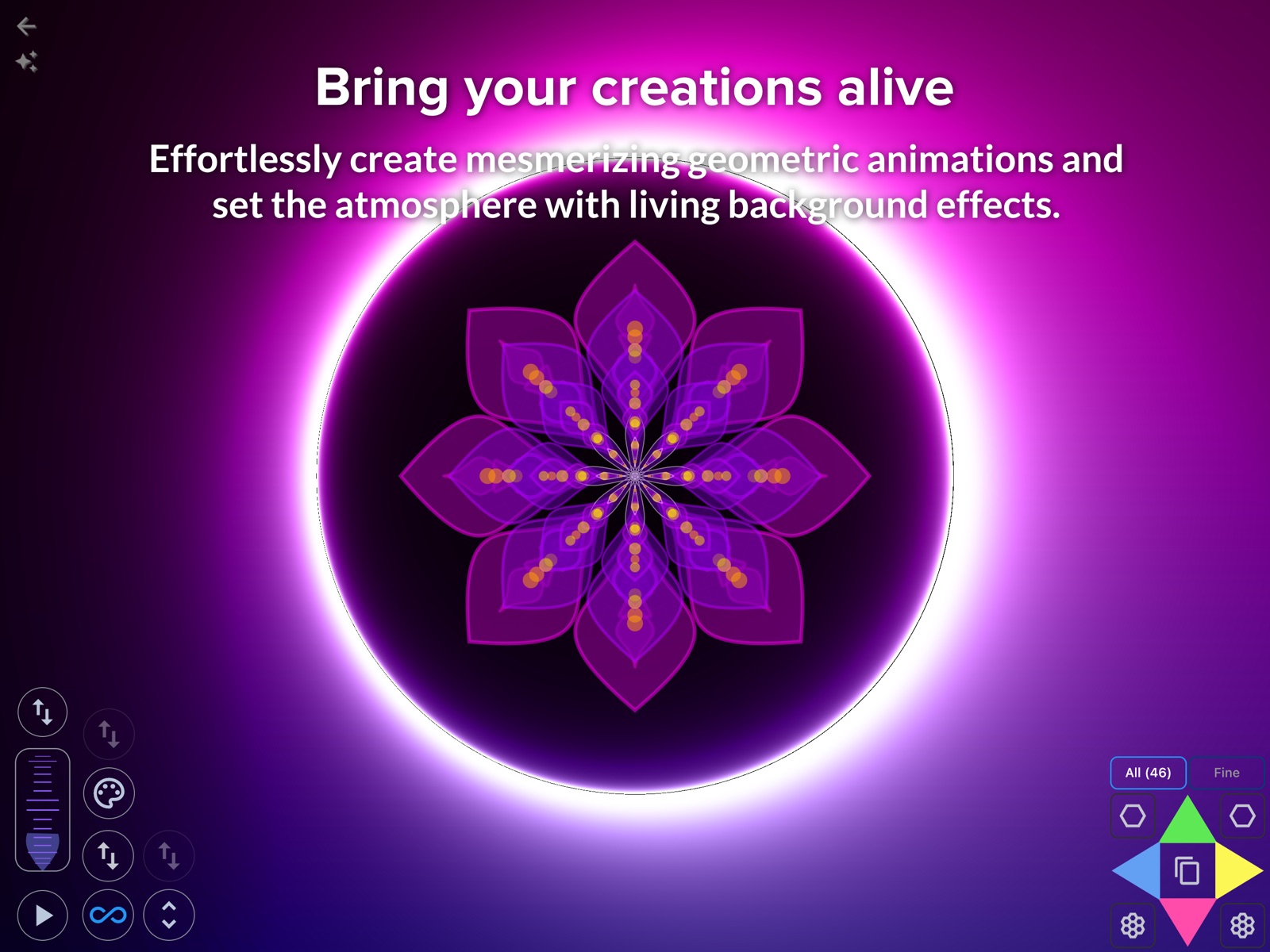 One Mandala ipad screenshot 3