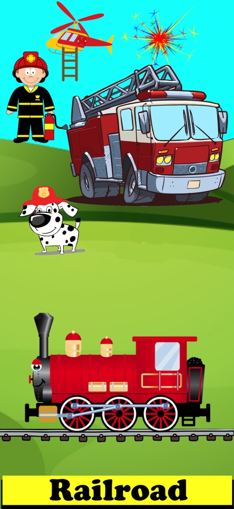 Train Games for Toddlers FULL - Education App | MWM