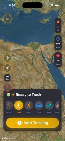 Campaigning & Route Recording screenshot