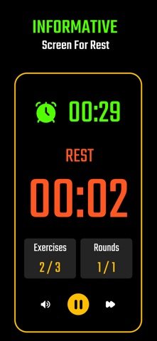 TABATA Timer Interval Timer Screenshot 7 of 10