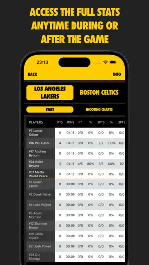 inGameStats Hoops screenshot 4