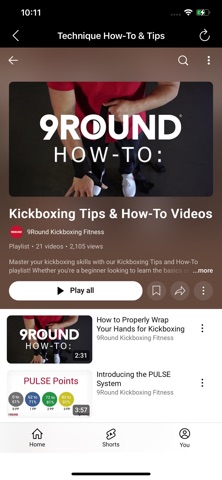 9Round Kickboxing Fitness iPhone screenshot