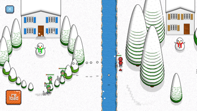 Pixel Pro Snow Fight Screenshot