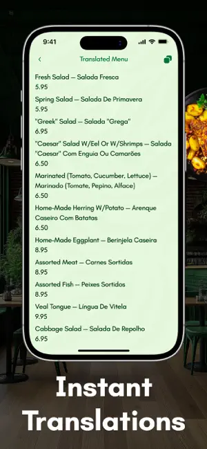 Menu Translate - Food AI screenshot 2